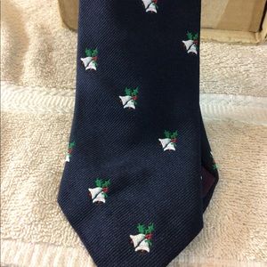 Men’s COUNTRY CLUB. Blue  Holiday Bells Neck Tie